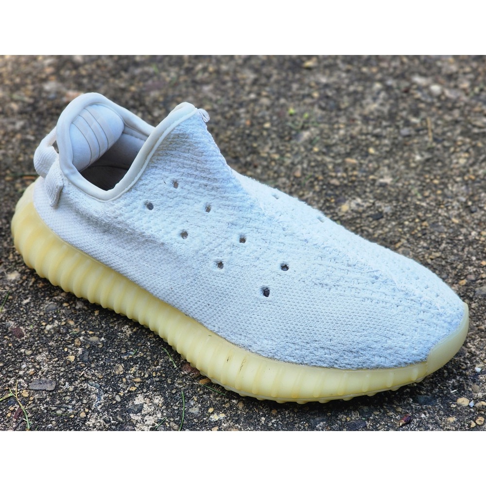 Adidas‎ Yeezy Boost 350 V2 Cream White CP9366 Kids Sneakers Size 4.5Y